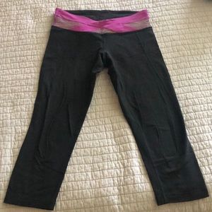 Lululemon Wunder Under crop Leggings